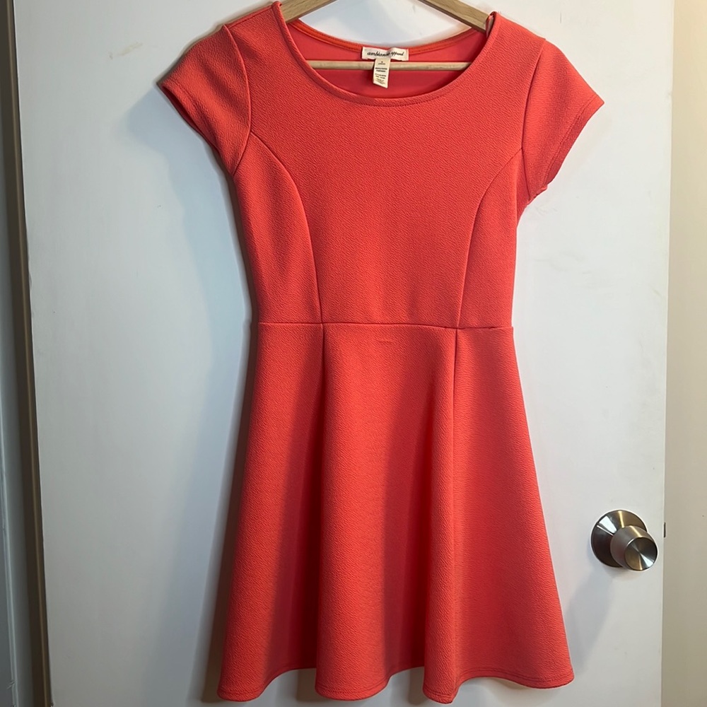 Orange dress